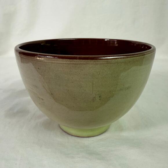 Small Pottery 4" Diameter Small Bowl Painted Birds Boho Whimsical Cute Decor - Picture 4 of 8